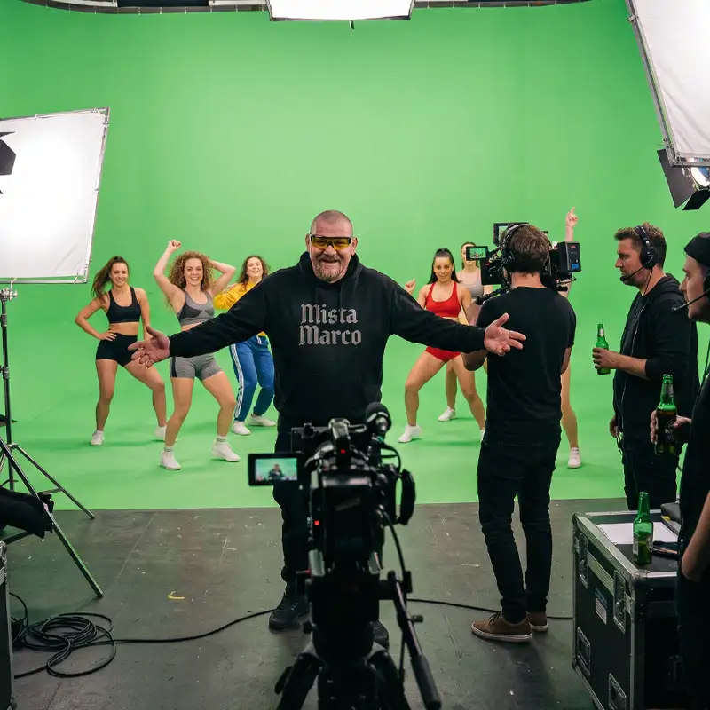 Musikvideo indspilning i Odense sammen med Odense Events